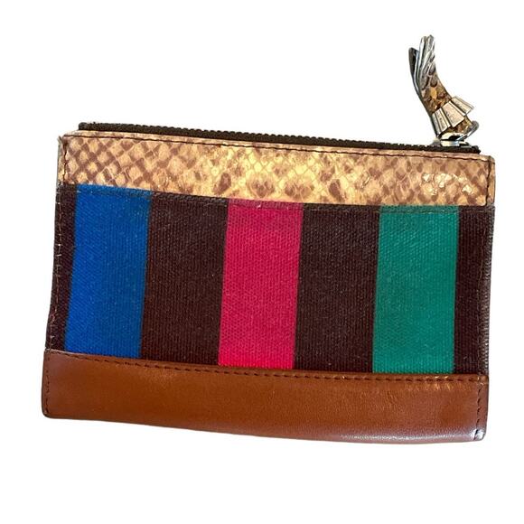 Henri Bendel Vintage Coin & Card Holder Wallet - Picture 2 of 8